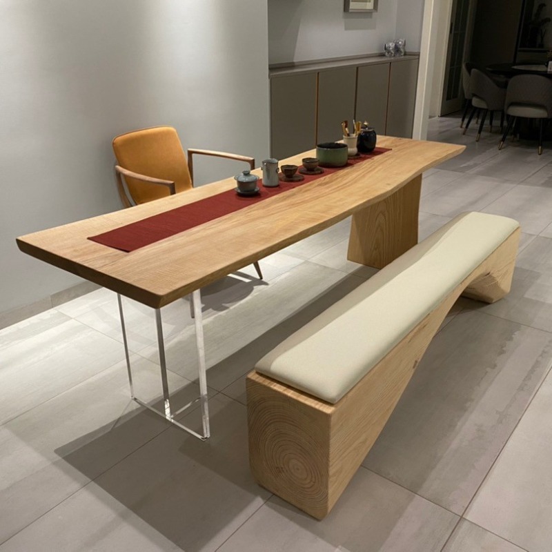 โต๊ะลอยอะคริลิคไม้เนื้อแข็งสไต - Bedroom Furniture บทวิจารณ์และราคา
