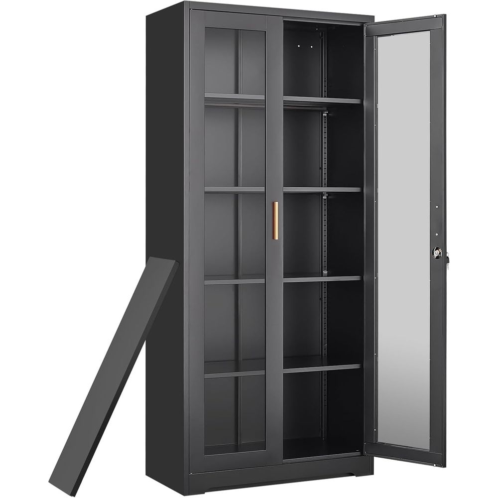 ตู้โชว์ Curio พร้อมบานกระจก คว - Storage บทวิจารณ์และราคา