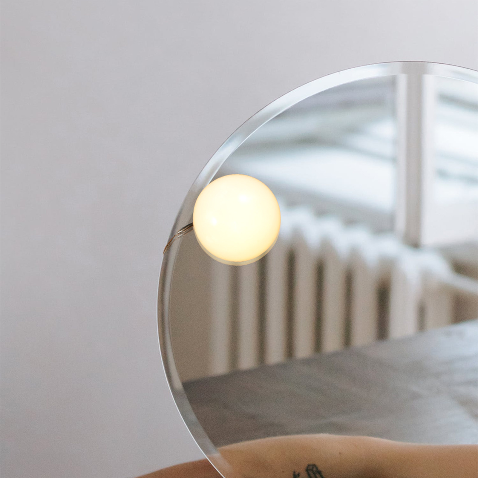 ชุดโคมไฟแต่งหน้า LED ปรับระดับ - Dressing Table Vanity With Lighted Mirror บทวิจารณ์และราคา