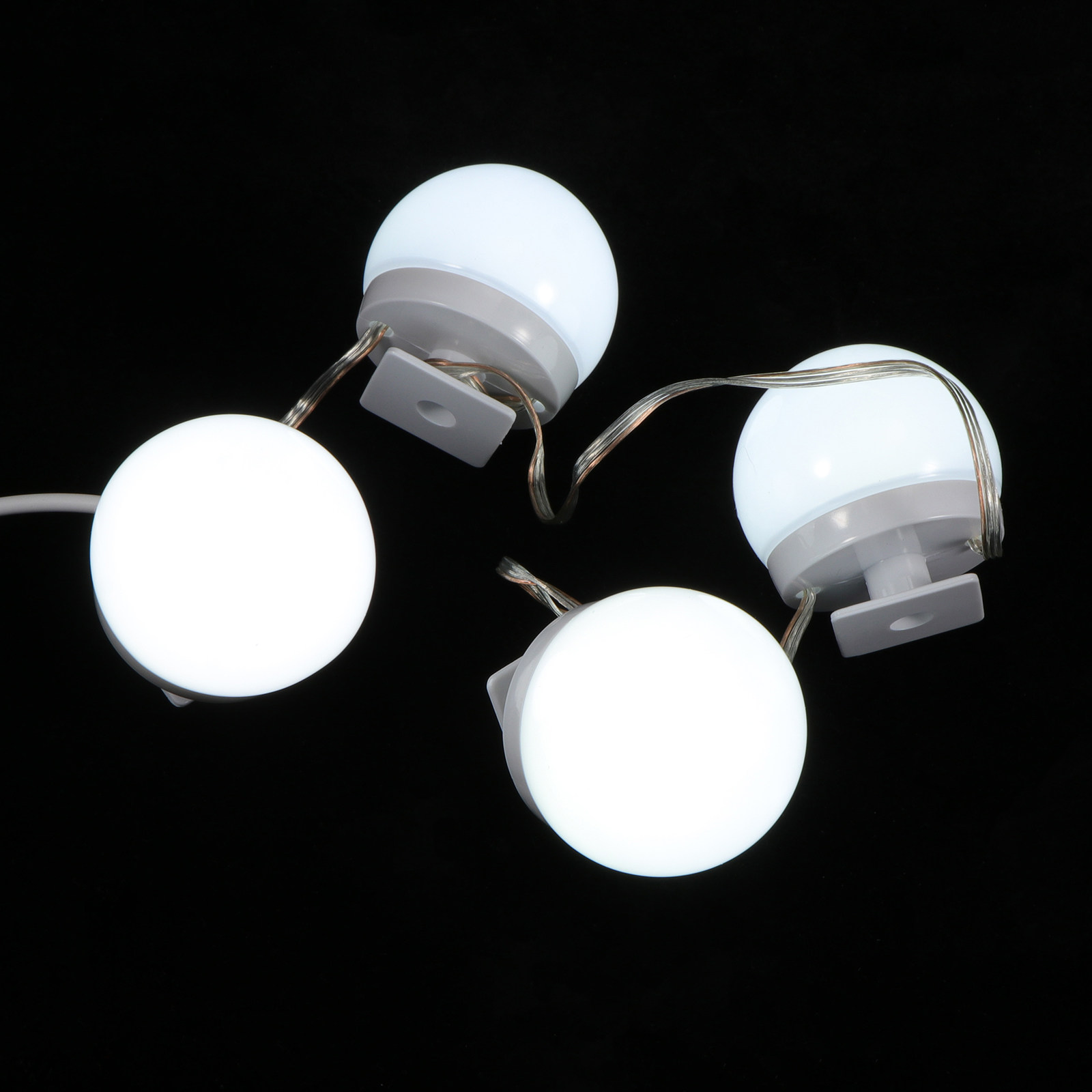 ชุดโคมไฟแต่งหน้า LED ปรับระดับ - Dressing Table Vanity With Lighted Mirror บทวิจารณ์และราคา