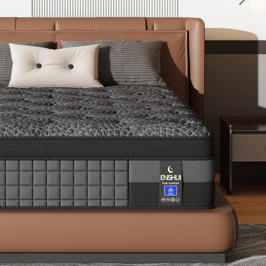 ที่นอนขนาดควีนและคิง 12/14 นิ้ - Memory Foam Mattress In A Box Queen บทวิจารณ์และราคา