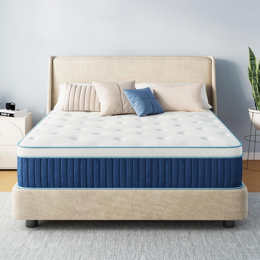 ที่นอนไฮบริดขนาด 12 นิ้ว สำหรั - Memory Foam Mattress In A Box Queen บทวิจารณ์และราคา